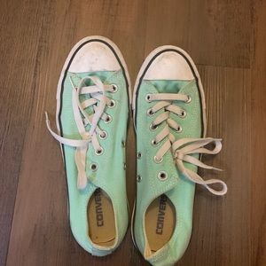 Mint green Converse!
